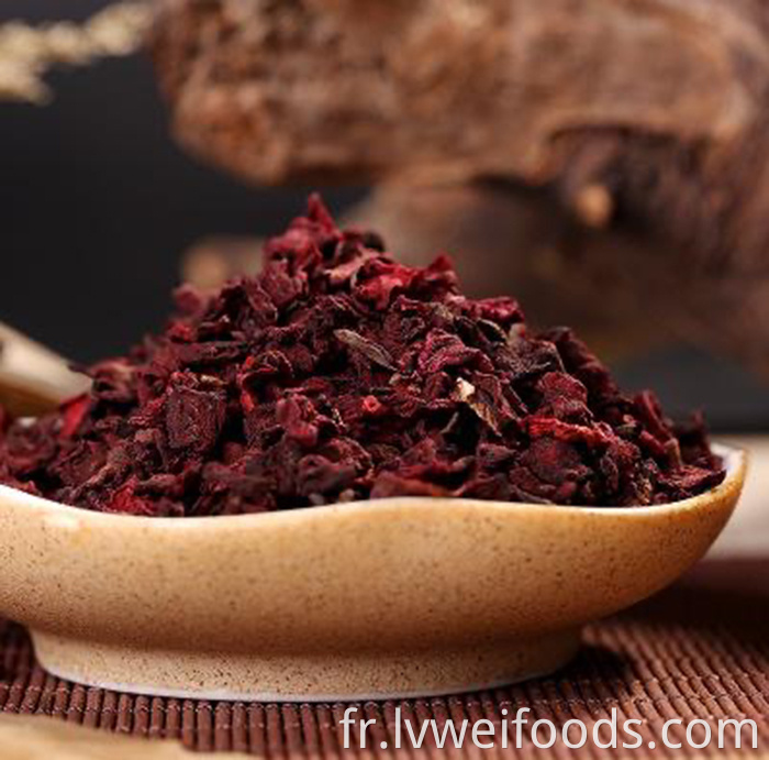Betterave rouge déshydratée 3 mm 3 mm Dehydrated Red Beet 3 3mm